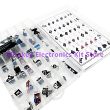 45 in 1 Sensors Modules and 16 Kinds Starter Kit for Arduino Raspberry Pi , Bett