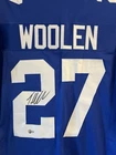 Super Bowl Champ Tariq Woolen Autographed Seattle Seahawks Football Jersey BAS