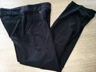 Candies brand womens black slacks pants size 9 stretch work wear nice!