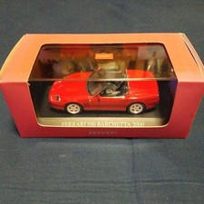 ixo 1/43 ferrari 550 barchetta 2000 red #f3d409