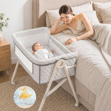 Baby Bassinet, Bassinet Bedside Sleeper for Baby, 3 in 1 Bedside Bassinet, Bassi