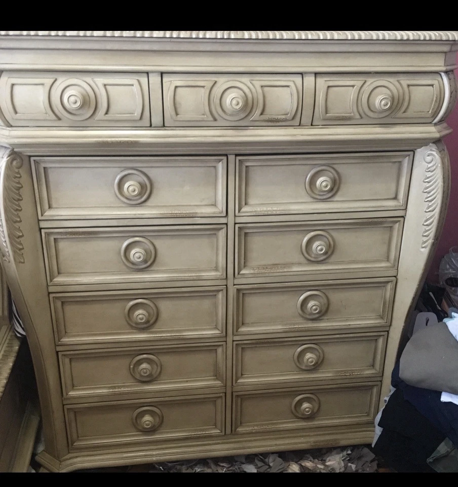 Cómoda de madera con 13 cajones para dormitorio Foto 2 de 2