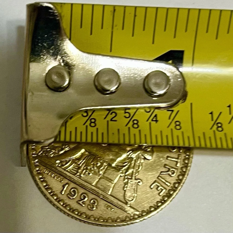 Francia 1923 2 Francos Excelente Estado Bonito Oro C. Envío Gratis Foto 4 de 4