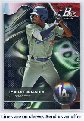 2023 Bowman Platinum #TOP-80 Josue De Paula Top Prospects