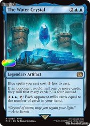 The Water Crystal Foil #85 Final Fantasy MTG
