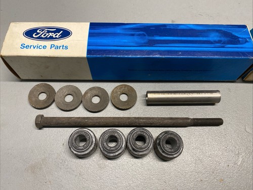 OEM Ford / Mercury Sway Bar Link Kit D4AZ-5A486-A *One Rubber Bushing Missing* - Picture 2 of 5