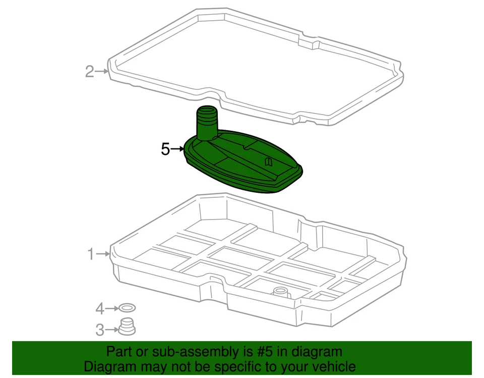Filtro de aceite de transmisión original Mercedes-Benz 140-277-00-95 Foto 2 de 3