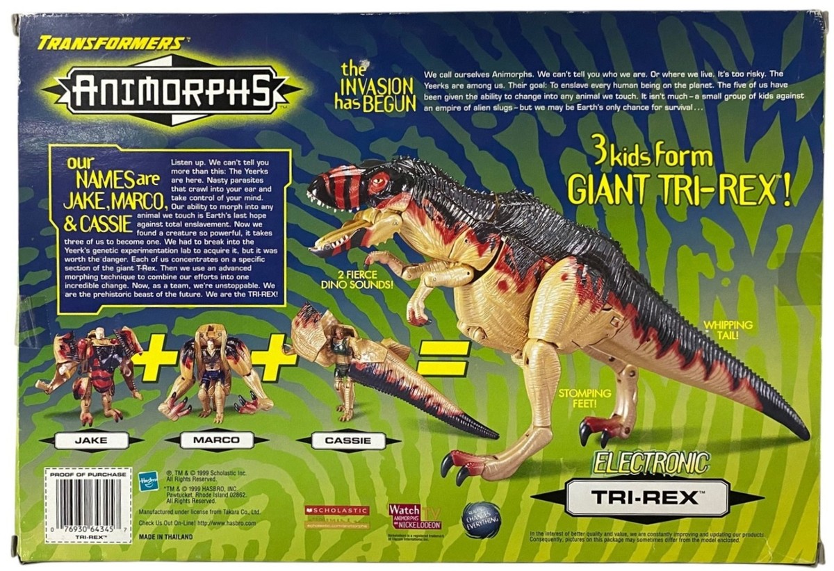 Hasbro Transformers: Animorphs Tri-Rex Action Figure for sale