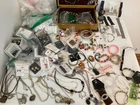 HUGE Modern/Vintage ESTATE Mixed Jewelry Lot Costume -  Box Included 200+ pieces