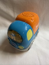 VTECH Go Go Smart Wheels Blue/Orange Truck Tested And Works New Batteries