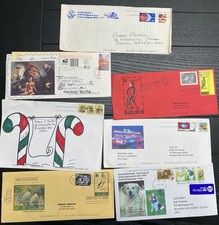 Collection of 270+ ACE Art Cover Exchange correspondence Hand Colored, Painted,