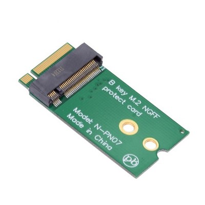 B-Key 22x30mm to 22x42mm SSD Male to Female Extension Adapter Board M.2