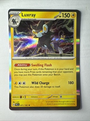 Luxray 071/193 Sv02: Paldea Evolved Holo