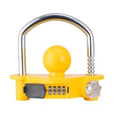 Trailer Hitch Locks U-Shape Universal Adjustable Storage Security Heavy Duty ...