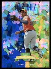 2024 Panini Crusade #65 Luis Baez Crusade Blue Cracked Ice