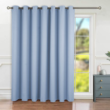 Bgment Fashion Sliding Door Curtain 100 X 96 Inches Wide Thermal Blackout