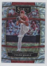 2022 Panini Select Concourse Scope Prizm Tyler Mahle #81 0c2