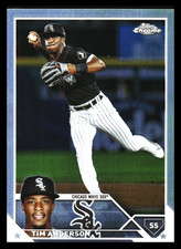 2023 Topps Chrome Tim Anderson #211 Chicago White Sox Refractor MLB Baseball