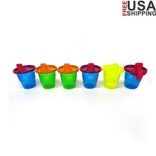 Travel Sippy Cups Spill Proof Durable Dishwasher Safe Kids 6 Months Plus New