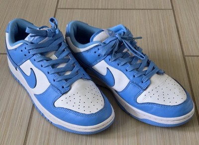 Nike Dunk Low University Blue White Sneakers DD1503-100 Mens 10 Womens 11