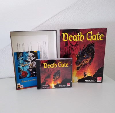 DEATHGATE Retro Game BIG BOX Fantasy Adventure 1994 PC Deutsch MINT CONDITION