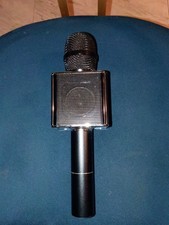 Sharper Image Wireless Karaoke Microphone Black Echo Volume TDX-BT-MP2017