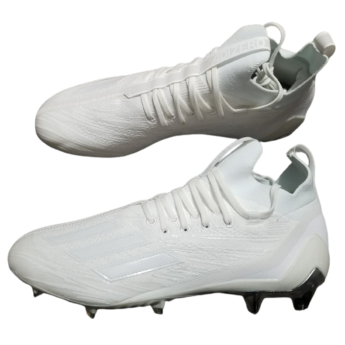 Adidas Adizero Primeknit Triple White Football Cleats GX5420  display picture 3