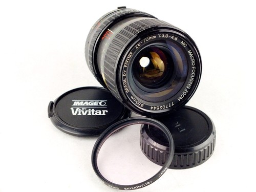 Vivitar 28-70mm 1:3.5-4.8 MC Macro Focusing Zoom Lens