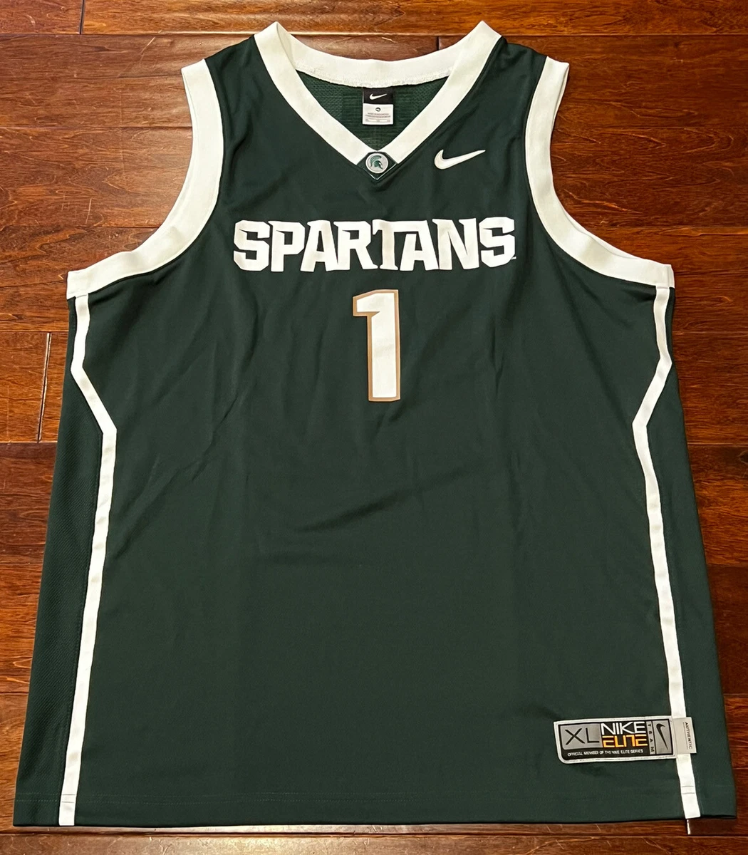 Spartans green jersey