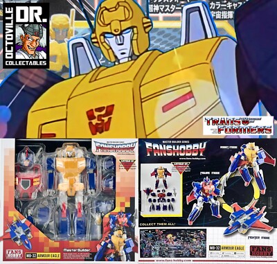 Fans Hobby MB-32 Armour Eagle / Masterpiece Scaled Metal Hawk Brandneu