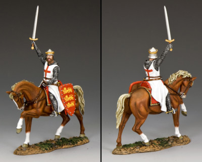KING & COUNTRY MEDIEVAL KNIGHTS & SARACENS MK173 RICHARD THE LIONHEARTED MIB