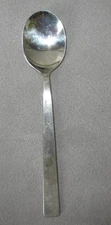 VINTAGE BOAC BRITISH OVERSEAS AIRLINE STAINLESS SPOON ATKINSON BROS. ENGLAND