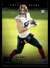 2020 Panini Chronicles #PA-27 Cole Kmet Panini Card Chicago Bears