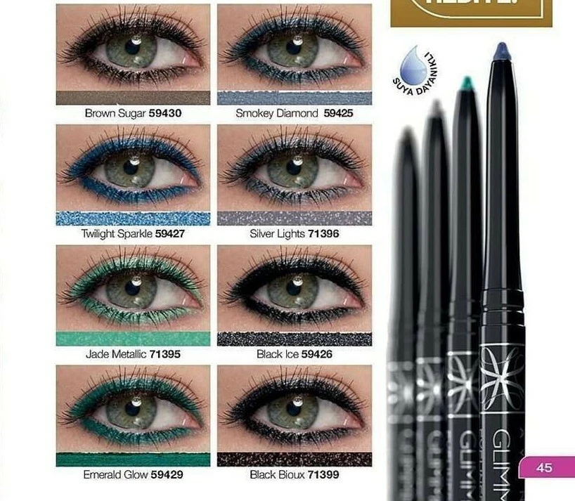 Avon True Color Glimmersticks Eyeliner - Set of 3 / Various Colors to CHOOSE - Image 2 of 4