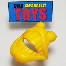 Vtg Ghostbusters RED Ecto Plazm YELLOW COME TO YOUR SENSES SMILE GHOST figure