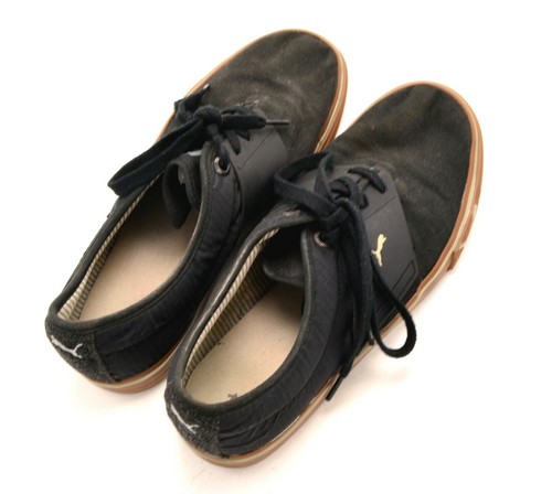 PUMA El Ace Militär Canvas schwarz Schatten Herrenschuhe Größe 10 US - Bild 11 von 11