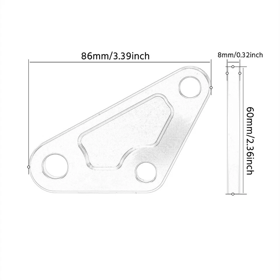 Держатель кронштейна подвески пластины крепления двигателя для Honda XR 150L 125L 2014-2020 - Изображение 2 из 4