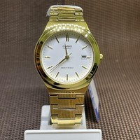 Casio MTP-1170N-7A Analog Herren WeißEs Zifferblatt Edelstahl Datum Quarzuhr