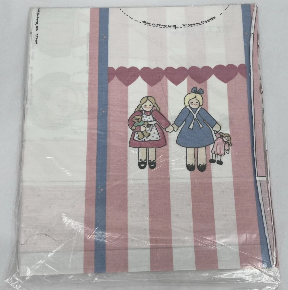 Vtg Daisy Kingdom Boni’s bunnies & bears Childrens 5105 Friends w/ Balloons NOS - Image 2 of 2