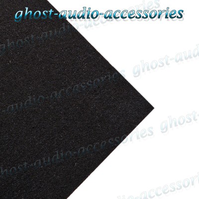 20 qm schwarzes Akustiktuch / Teppich für Hutablage / Kofferraum / Vanfutter