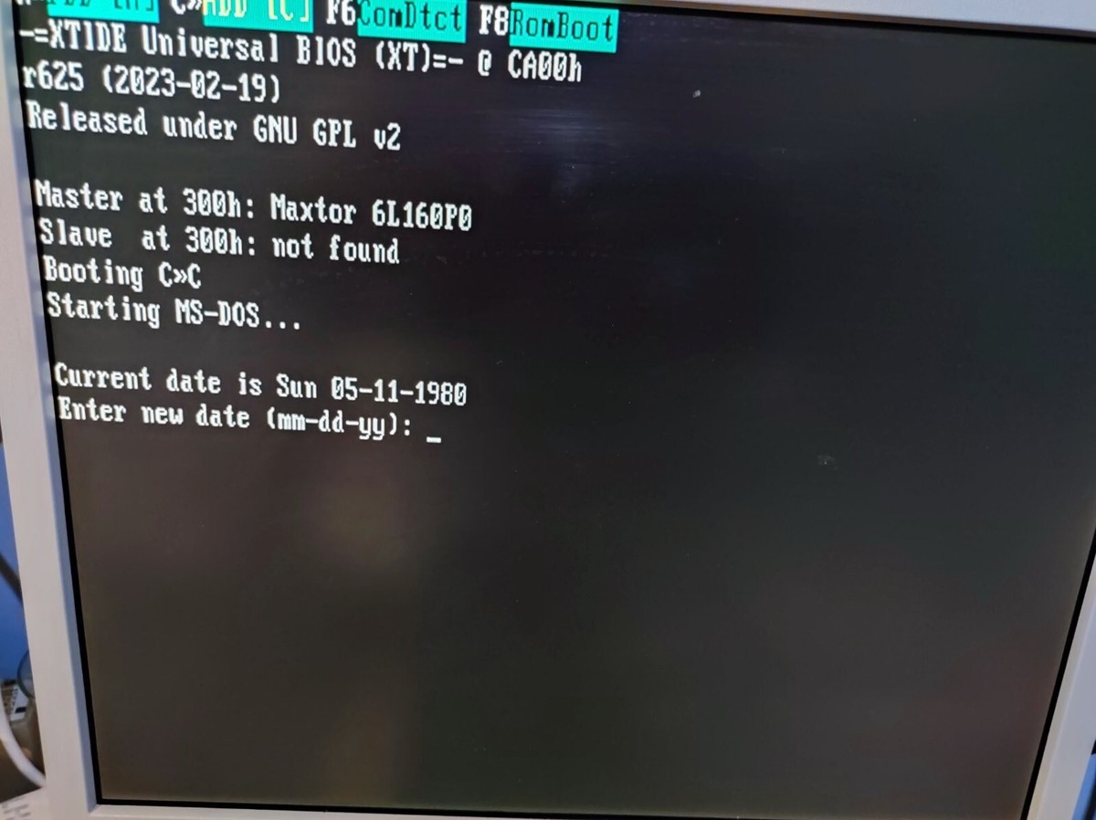Scheda Controller ISA CompactFlash 8 Bit XT-IDE – Già Assemblata E Testata