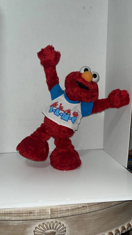 Elmo Mattel Dance E.L.M.O. 2003 Animadora, falta placa de batería, funciona Foto 3 de 4