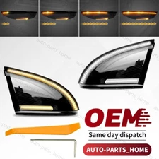 For Dodge RAM 1500-3500 Sequential LED Side Mirror Turn Signal Light Puddle Lamp