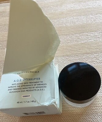 SKINCEUTICALS AGE INTERRUPTER CREAM FULL SIZE  1.7 OZ FRESH DAMAGED  PLEASE READ