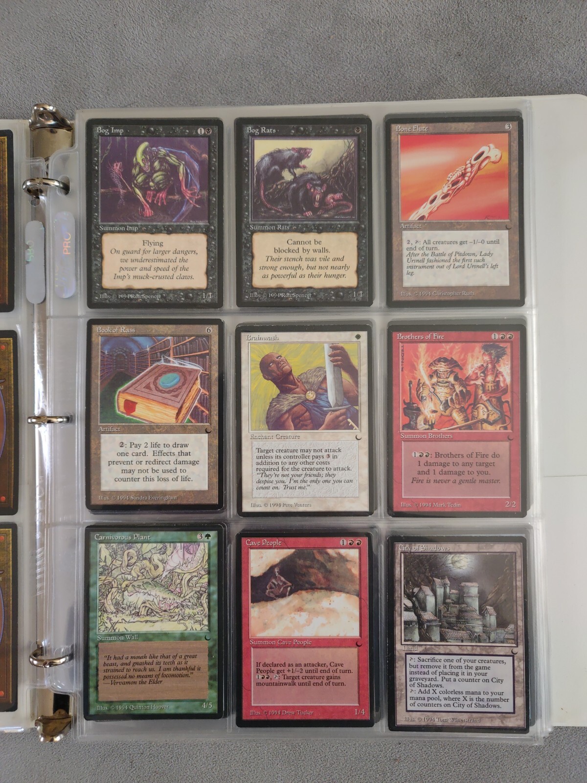 The Dark Complete Set MTG Magic the Gathering 1994 Vintage Legacy