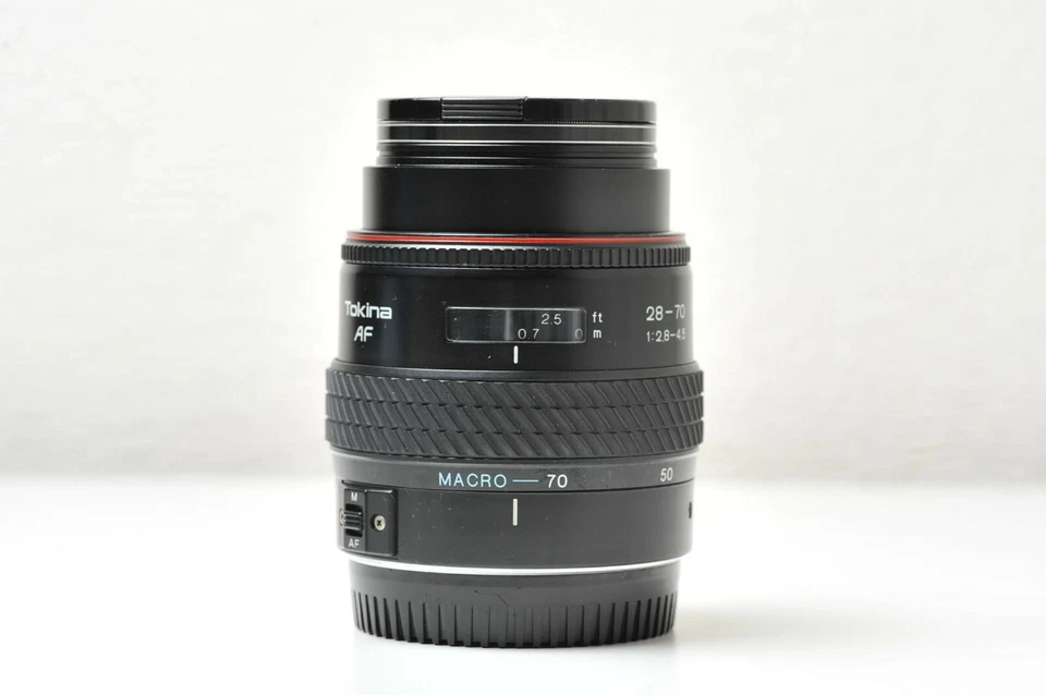Tokina AF 28-70mm F2.8-4.5 para Canon película antigua EF para reparaciones [9100852] Foto 2 de 4
