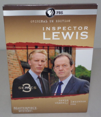 INSPECTOR LEWIS Series 3  New DVD 3 Disc Set Original UK Edition Kevin Whately