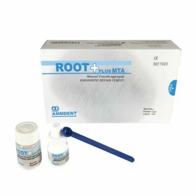 Ammdent Root Plus MTA (Mineral Trioxide Aggregate) Endodontic Repair Cement 1GM