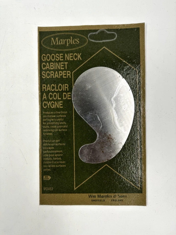 Irwin Marples Goose Neck Cabinet Scraper M2452 - Image 3 of 4