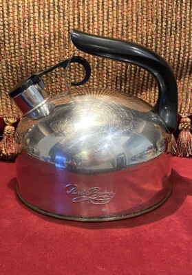 Revere Ware Paul Revere Made in Korea Whistling Tea Kettle Copper